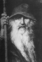 Odin, der Ur-Schamane. Georg von Rosen, 1886